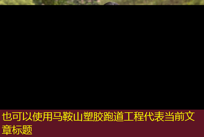 马鞍山塑胶跑道工程